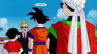 El Anunciador reconoce a Goku y a sus amigosHD