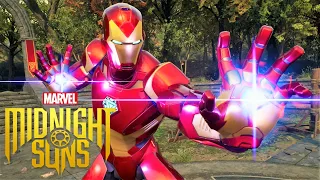 Marvel's Midnight Suns PS5 - Iron Man All Abilities Gameplay Showcase (4K 60FPS)