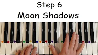 Step 6. Moon Shadows from Leila Flatcher's piano book