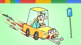 Parking The Car Gone WRONG | Episode 376 | by Frame Order | Hilarious Cartoons