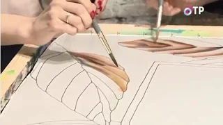 Мастер-класс росписи по батику