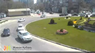 14.04.2015 ДТП в Краснодаре на перекрестке улиц Красных партизан и Аэродромная