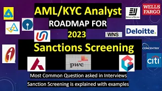 Sanction Screening |Lexus Nexus | KYC Process #kyc  #jobs2023  #youtubegrowth  #subscribe  #amlkyc