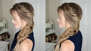 Dutch Fishtail Side Braid | Missy Sue