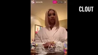 Cardi B Goes Off On "Access Hollywood" For Using Her Daughter "Kulture" As Clickbait !!!