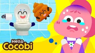 The Toilet Song🚽 Potty Training + Healthy Habits | Cocobi Kids Songs & Nursery Rhymes | Hello Cocobi
