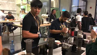 Aeropress barista competition kuwait 🇰🇼 2019