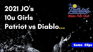 2021 JO 10u Girls Patriot vs Diablo