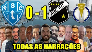 Todas as narrações - Paysandu 0 x 1 ABC | Brasileirão Série C 2022