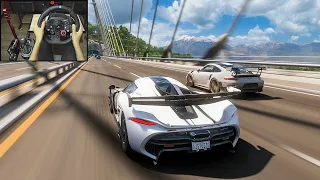 Koenigsegg Jesko | Forza Horizon 5 | Logitech G29 + Shifter & Handbrake (FH5 Gameplay)