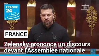 "France, je vous remercie" : Zelensky prononce un discours devant l'Assemblée nationale