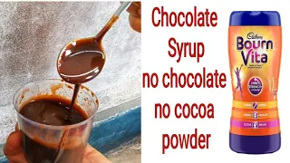 Homemade Chocolate Syrup Recipe | Quick and Easy Recipe with 4 ingredients