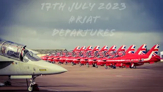 Departures at RIAT 23 (RAF Fairford)