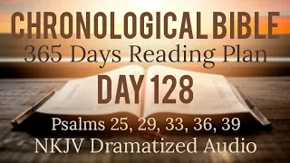 Day 128 - One Year Chronological Daily Bible Reading Plan - NKJV Dramatized Audio Version - May 8