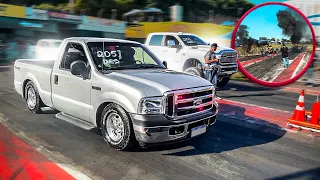 FUI EM UMA PROVA DE ARRANCADA COM A F250 😳‹ Danilo Crespo ›