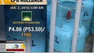 BT: LPG rollback, ipinatupad