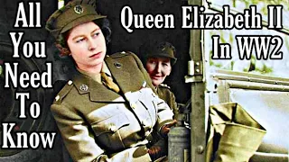 Queen Elizabeth II During WWII #shorts Tribute To The Queen.