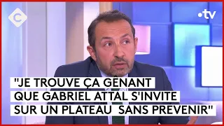 Attal s’invite lors d’une interview d’Hayer : Sébastien Chenu réagit - C à Vous - 03/06/2024