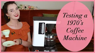 Testing Vintage: 1970's Breville Melitta Automatic Coffee Machine (but it also makes tea!)