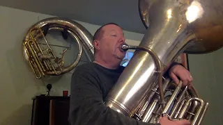 Boris Grigoriev Tuba Study No. 56; William Pemberton, tuba