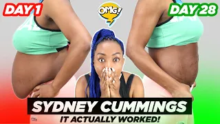 I did SYDNEY CUMMINGS workouts for a month | It actually worked!