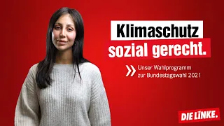 Klimaschutz sozial gerecht: Das Wahlprogramm der LINKEN zur Bundestagswahl 2021 erklärt