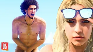 WHITE WOMAN REACTS to Streaker in Like a Dragon Infinite Wealth - 5