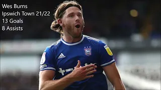 Wes Burns: Ipswich Town 2021/22