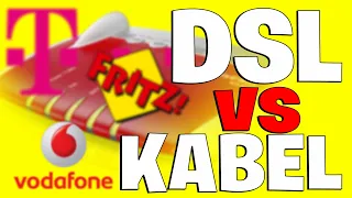 Kabel Internet vs. DSL Internet / Was ist besser?! (2024)