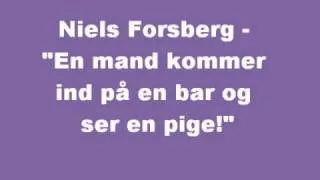 Niels Forsberg - En mand kommer ind på en bar og ser en pige