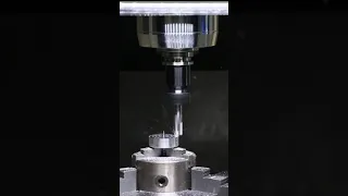 Vertical CNC milling machine machining centre.