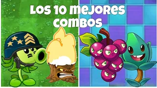 los 10 mejores combos de pvz 2 (la numeración no tiene que ver)