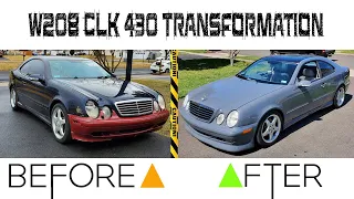 Mercedes Benz CLK 430 transformation