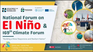 National Forum on El Niño & 169th Climate Forum