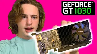 Can This $90 GPU Game?! - GT 1030