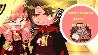 ╿『Anya and Damian Imperial+ the class react to 💗Damianya💗』╽AnyaxDamian╿Damianya react𖤐╎Edits┆Part 2║