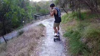 Melbourne Electric Skateboard Riders Group AT Ride Jan 2018