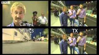 What it's like being a BBC F1 presenter and producer.