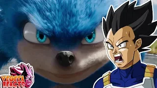 Vegeta Reacts To Sonic the Hedgehog Trailer #1 (2019)