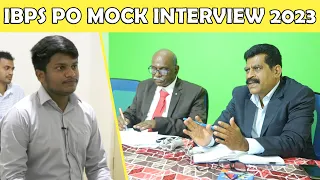 CHOOSE THE PART WHERE YOU'RE STRONG  | IBPS PO MOCK INTERVIEW | MR.SIVA SATHISH