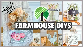 *NEW* DIY RUSTIC FARMHOUSE DECOR l QUICK & EASY DOLLAR TREE FARMHOUSE HOME DECOR 2023