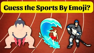 Guess the Sports by Emoji | Sports puzzles | Sport guess game | emoji challenge
