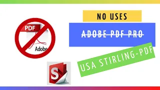 NO uses ADOBE PDF PRO, usa STIRLING-PDF. #Opensource, privado, gratuito y con #docker