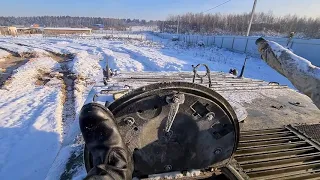 BMP-1 Snow Ride / Зимние покатушки на БМП-1