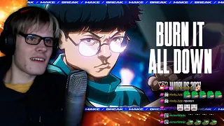 Хамстер смотрит: Burn It All Down (ft. PVRIS) | Worlds 2021 - League of Legends | Реакция