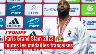 Judo - Toutes les médailles françaises remportées au Paris Grand Slam 2023