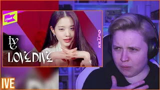 REACTION to IVE - LOVE DIVE PERFORMANCE VIDEO & ROYAL SHOWCASE STAGE