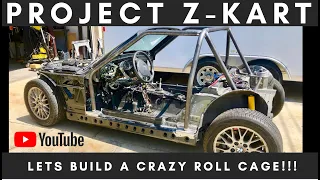 The BMW Z-Kart Begins its Wild Roll Cage Journey!!!!