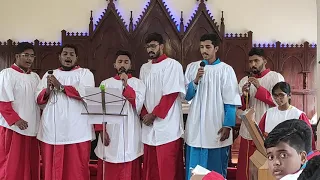 Thunai neerae - male voice st Andrew's CSI church Mundathanam