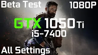 Call of Duty: Modern Warfare GTX 1050 Ti + i5-7400 | Low vs. Medium vs. High vs. Extreme | 1080p